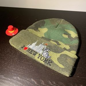 Supreme “I heart New York” Camouflage beanie